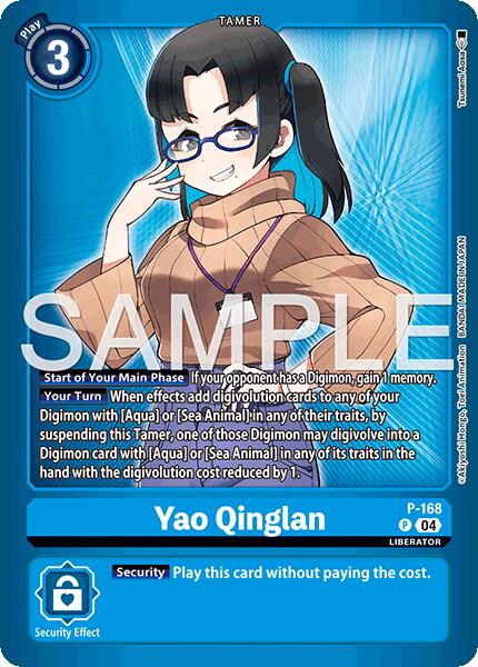 Yao Qinglan [P-168] (Limited Card Pack -Billion Bullet-) [Limited Card Pack -Billion Bullet-] | Enigma On Main