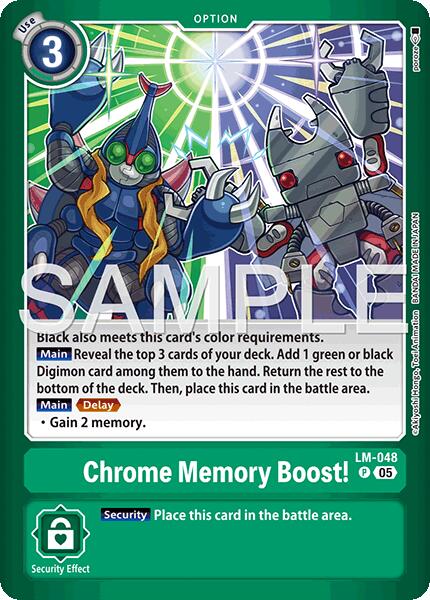 Chrome Memory Boost! [LM-048] (Limited Card Pack -Billion Bullet-) [Limited Card Pack -Billion Bullet-] | Enigma On Main