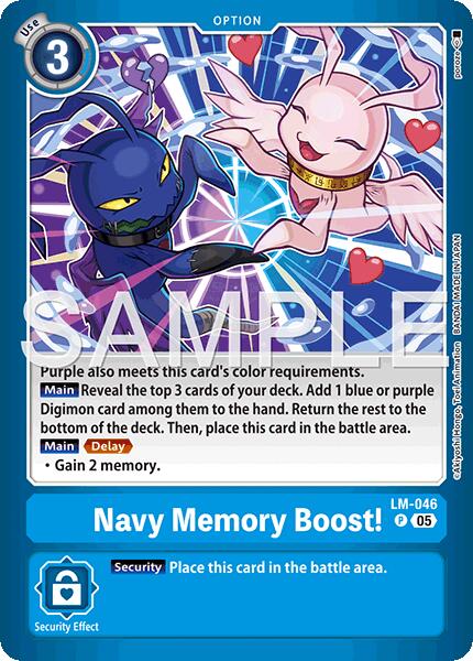 Navy Memory Boost! [LM-046] (Limited Card Pack -Billion Bullet-) [Limited Card Pack -Billion Bullet-] | Enigma On Main