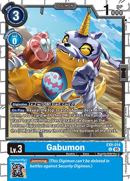 Gabumon [EX9-014] [Versus Monsters] | Enigma On Main