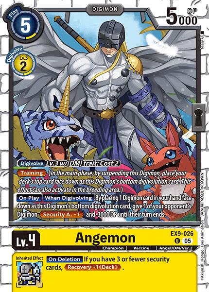 Angemon [EX9-026] [Versus Monsters] | Enigma On Main