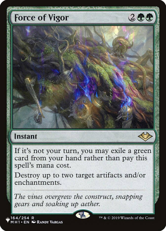 Force of Vigor [The List] | Enigma On Main