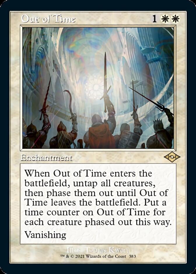 Out of Time (Retro Foil Etched) [Modern Horizons 2] | Enigma On Main