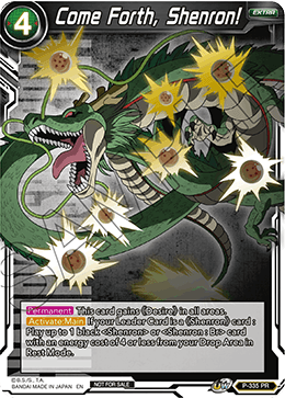 Come Forth, Shenron! (P-335) [Tournament Promotion Cards] | Enigma On Main