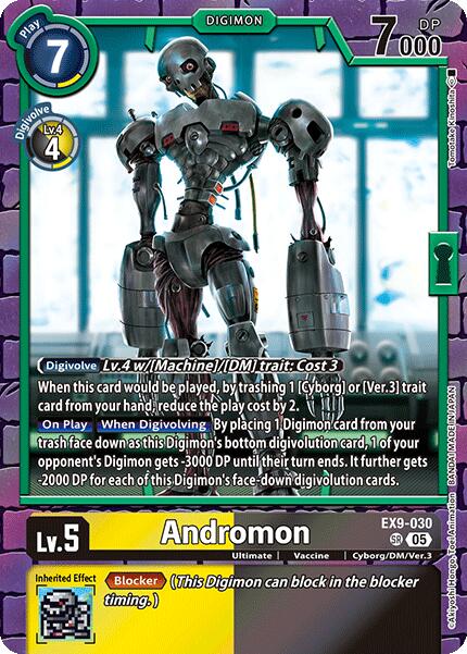 Andromon [EX9-030] [Versus Monsters] | Enigma On Main