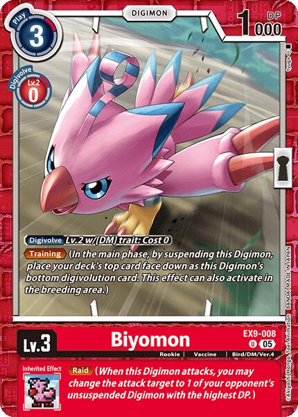 Biyomon [EX9-008] [Versus Monsters] | Enigma On Main