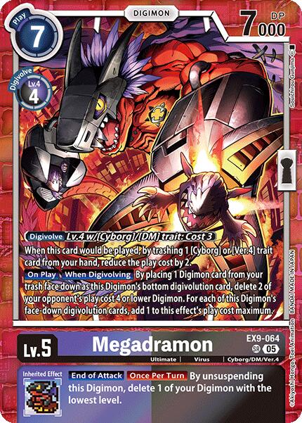 Megadramon [EX9-064] [Versus Monsters] | Enigma On Main
