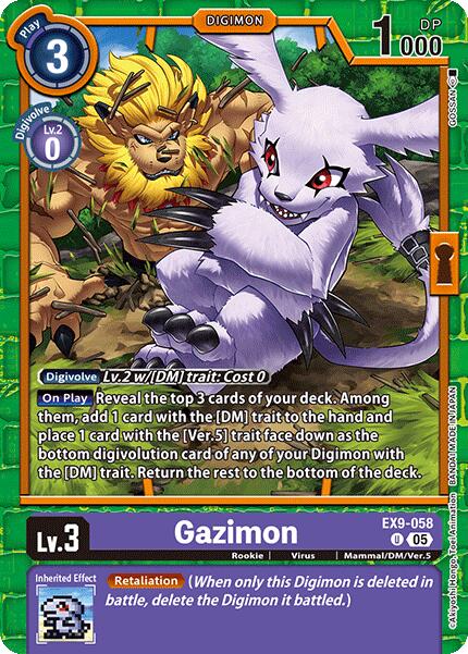 Gazimon [EX9-058] [Versus Monsters] | Enigma On Main
