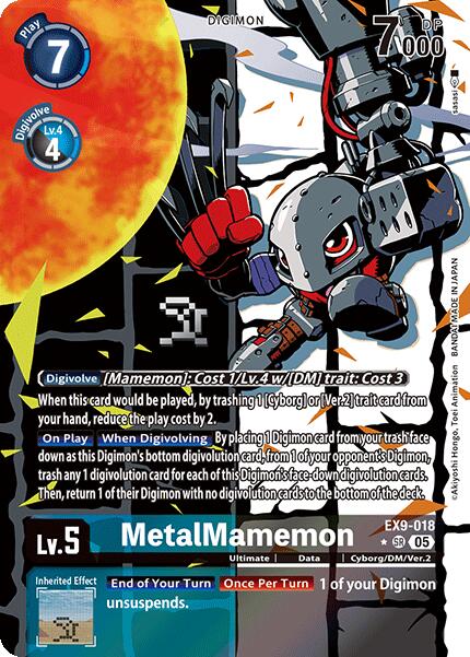 MetalMamemon [EX9-018] (Alternate Art) [Versus Monsters] | Enigma On Main