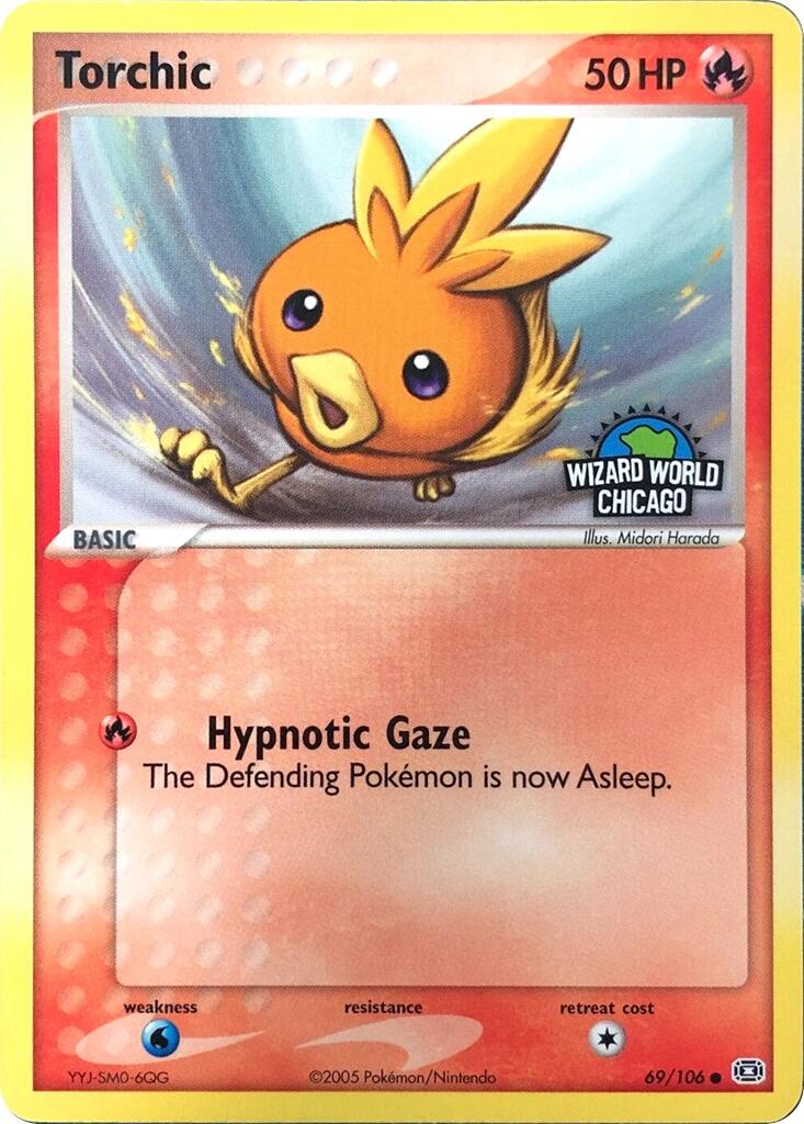 Torchic (69/106) (Wizard World Chicago) [Miscellaneous Cards] | Enigma On Main