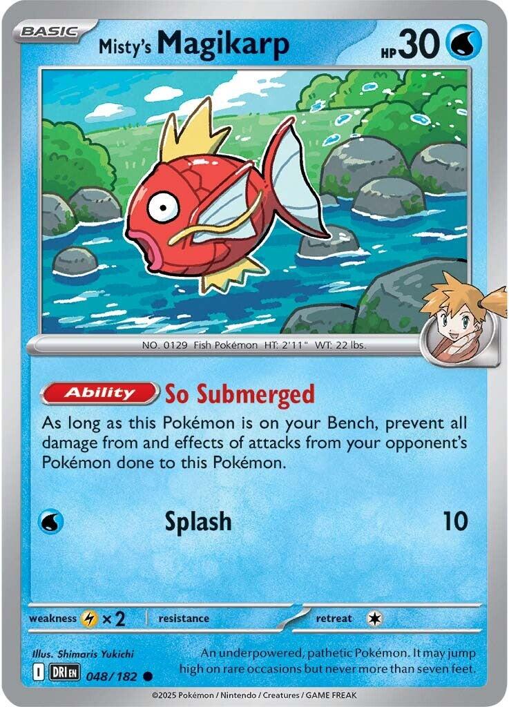 Misty's Magikarp (048/182) [Scarlet & Violet: Destined Rivals] | Enigma On Main