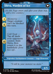 Jill, Shiva's Dominant // Shiva, Warden of Ice (Extended Art) [FINAL FANTASY] | Enigma On Main