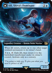 Jill, Shiva's Dominant // Shiva, Warden of Ice (Extended Art) [FINAL FANTASY] | Enigma On Main