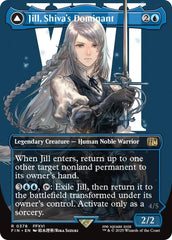 Jill, Shiva's Dominant // Shiva, Warden of Ice (Borderless) [FINAL FANTASY] | Enigma On Main