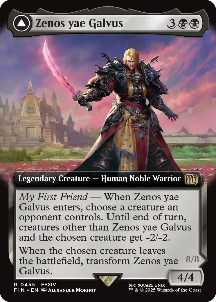 Zenos yae Galvus // Shinryu, Transcendent Rival (Extended Art) [FINAL FANTASY] | Enigma On Main