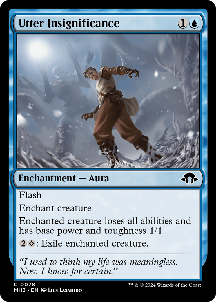 Utter Insignificance [Modern Horizons 3] | Enigma On Main