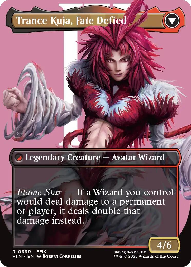 Kuja, Genome Sorcerer // Trance Kuja, Fate Defied (Borderless) [FINAL FANTASY] | Enigma On Main