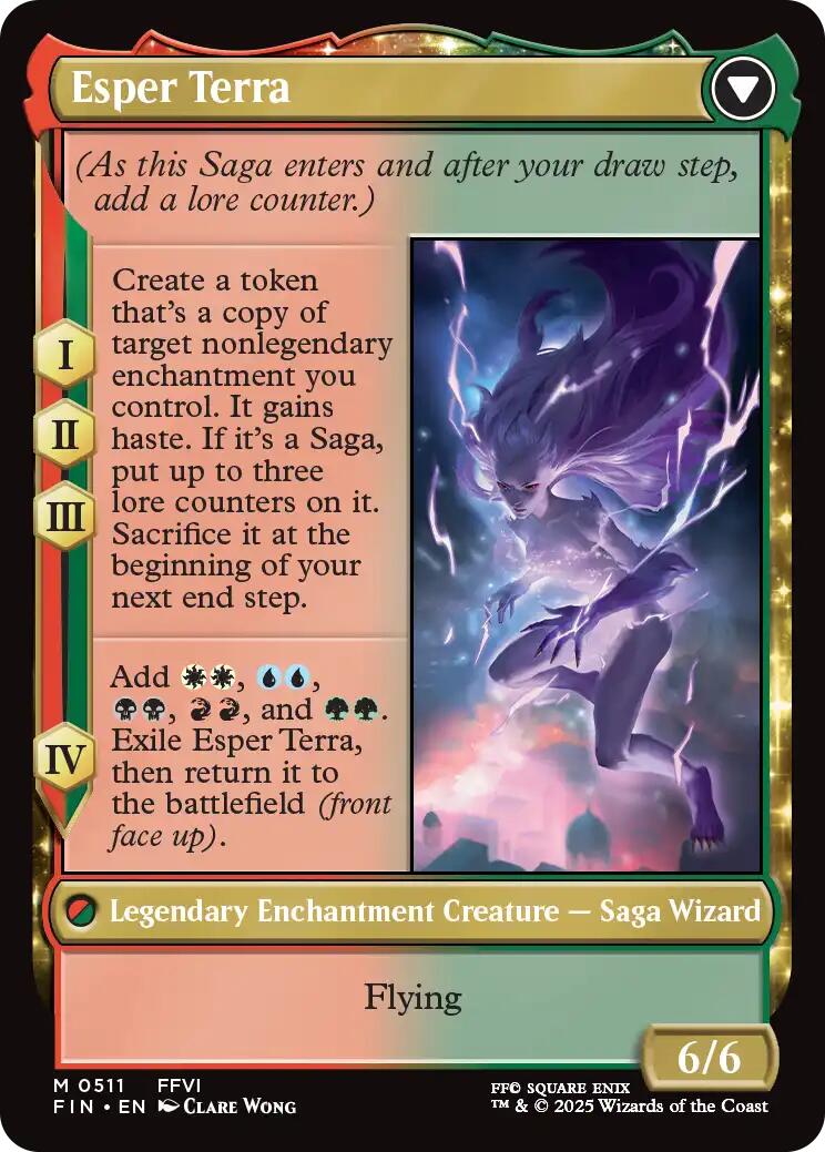 Terra, Magical Adept // Esper Terra (Extended Art) [FINAL FANTASY] | Enigma On Main