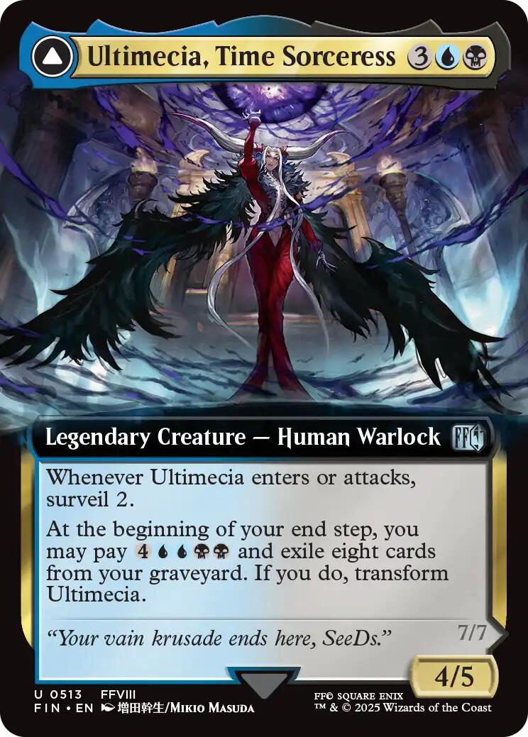 Ultimecia, Time Sorceress // Ultimecia, Omnipotent (Extended Art) [FINAL FANTASY] | Enigma On Main