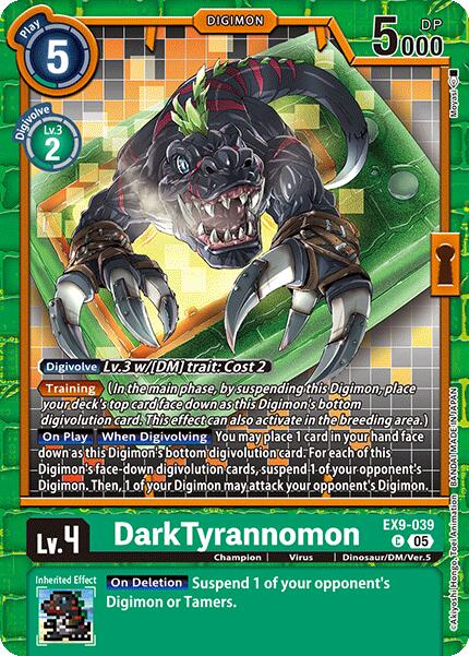 DarkTyrannomon [EX9-039] [Versus Monsters] | Enigma On Main