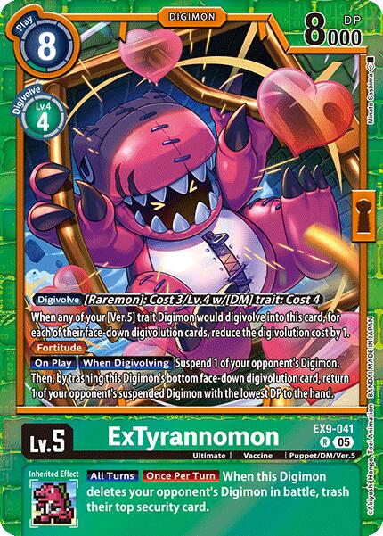 ExTyrannomon [EX9-041] [Versus Monsters] | Enigma On Main