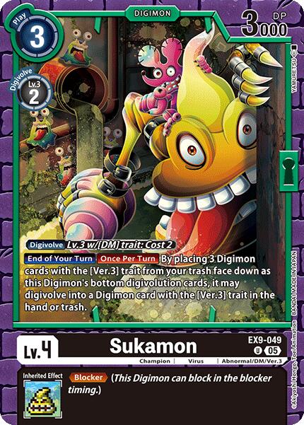 Sukamon [EX9-049] [Versus Monsters] | Enigma On Main