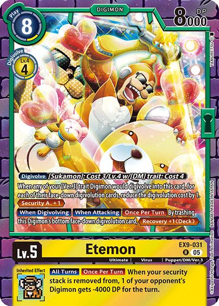 Etemon [EX9-031] [Versus Monsters] | Enigma On Main