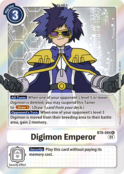 Digimon Emperor [BT8-094] [New Awakening] | Enigma On Main