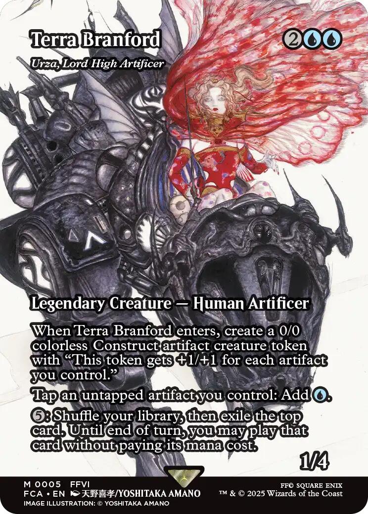 Terra Branford - Urza, Lord High Artificer (Showcase) [FINAL FANTASY : Through the Ages] | Enigma On Main
