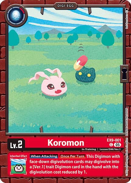 Koromon [EX9-001] [Versus Monsters] | Enigma On Main
