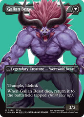 Vincent Valentine // Galian Beast (Borderless) (Surge Foil) [FINAL FANTASY] | Enigma On Main