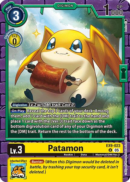 Patamon [EX9-023] [Versus Monsters] | Enigma On Main