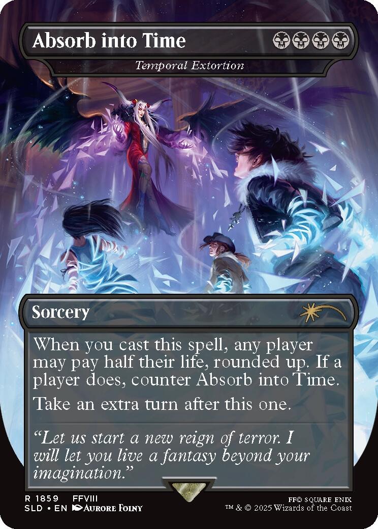 Absorb into Time - Temporal Extortion [Secret Lair Drop Series] | Enigma On Main