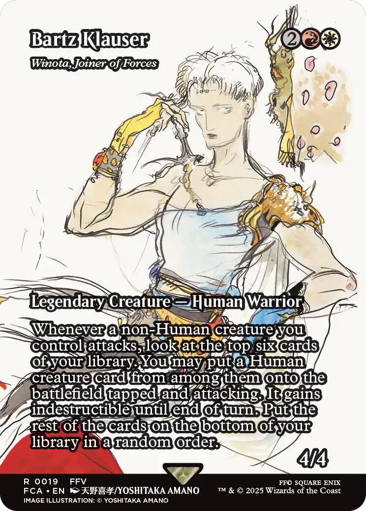 Bartz Klauser - Winota, Joiner of Forces (Showcase) [FINAL FANTASY : Through the Ages] | Enigma On Main