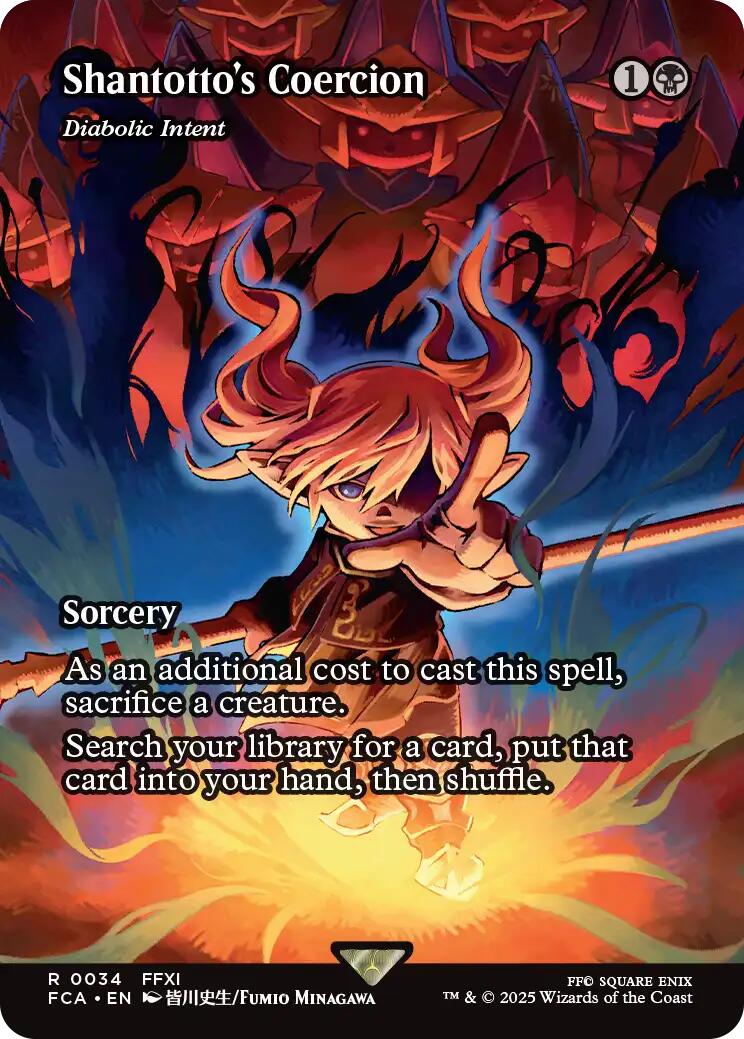 Shantotto's Coercion - Diabolic Intent (Showcase) [FINAL FANTASY : Through the Ages] | Enigma On Main