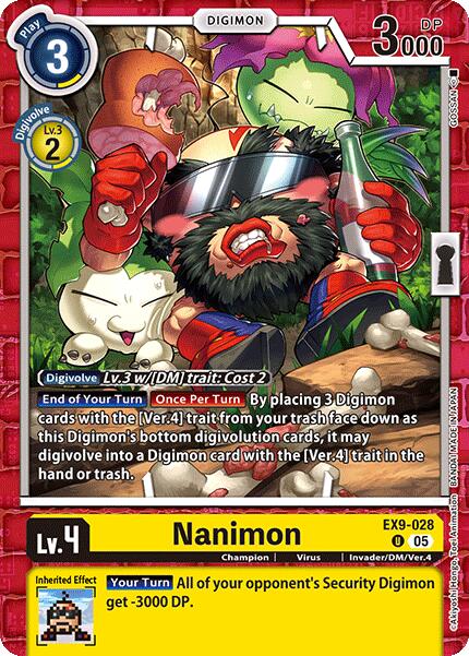 Nanimon [EX9-028] [Versus Monsters] | Enigma On Main