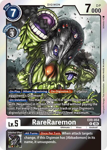 RareRaremon [EX9-054] [Versus Monsters] | Enigma On Main