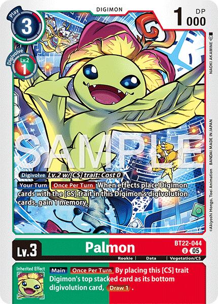 Palmon [BT22-044] [Cyber Eden] | Enigma On Main