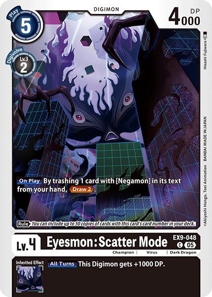 Eyesmon: Scatter Mode [EX9-048] [Versus Monsters] | Enigma On Main