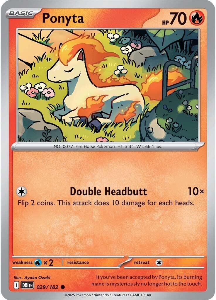 Ponyta (029/182) [Scarlet & Violet: Destined Rivals] | Enigma On Main