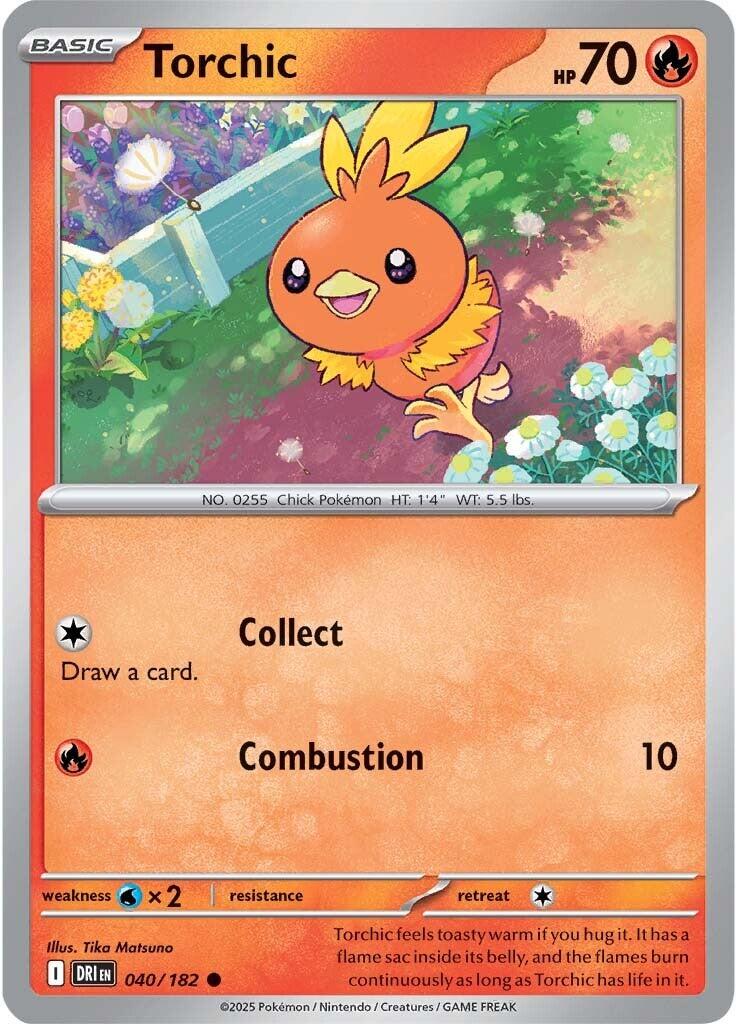 Torchic (040/182) [Scarlet & Violet: Destined Rivals] | Enigma On Main