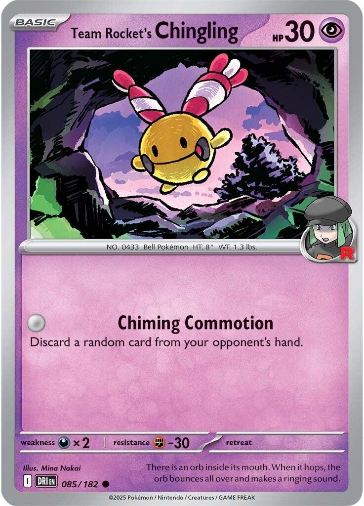 Team Rocket's Chingling (085/182) [Scarlet & Violet: Destined Rivals] | Enigma On Main