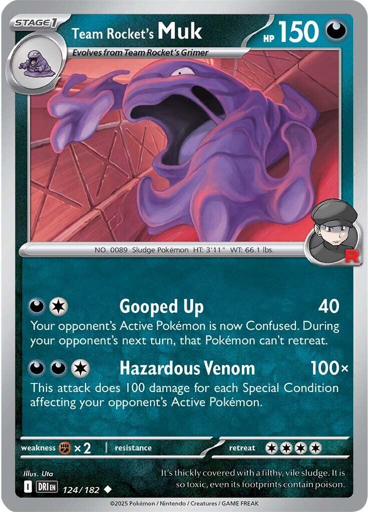 Team Rocket's Muk (124/182) [Scarlet & Violet: Destined Rivals] | Enigma On Main