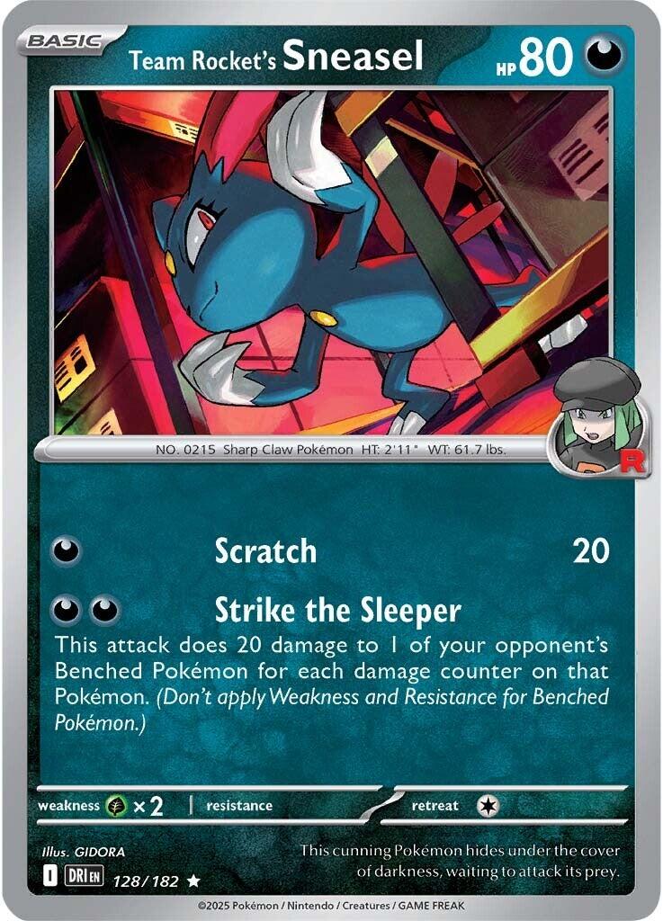 Team Rocket's Sneasel (128/182) [Scarlet & Violet: Destined Rivals] | Enigma On Main