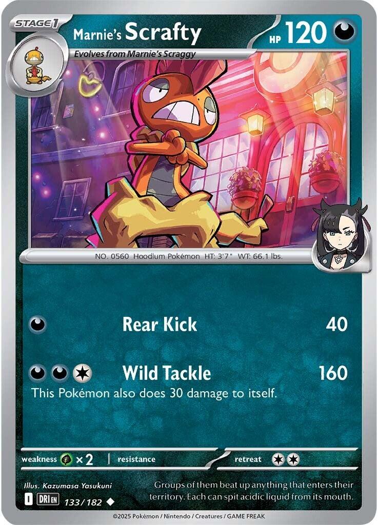 Marnie's Scrafty (133/182) [Scarlet & Violet: Destined Rivals] | Enigma On Main