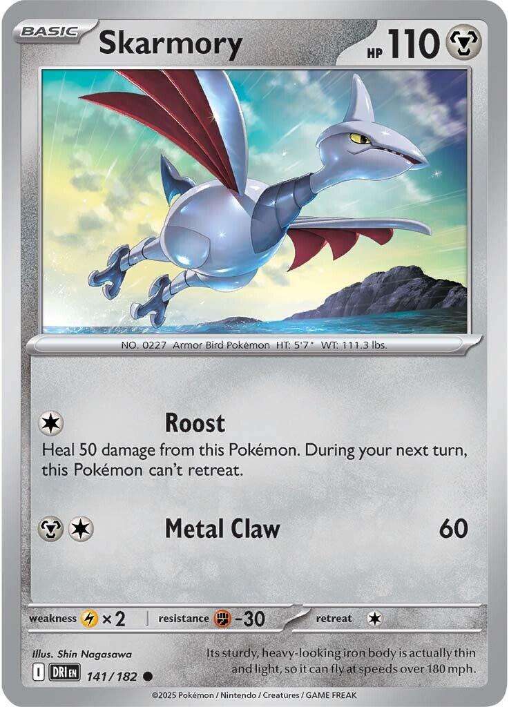 Skarmory (141/182) [Scarlet & Violet: Destined Rivals] | Enigma On Main