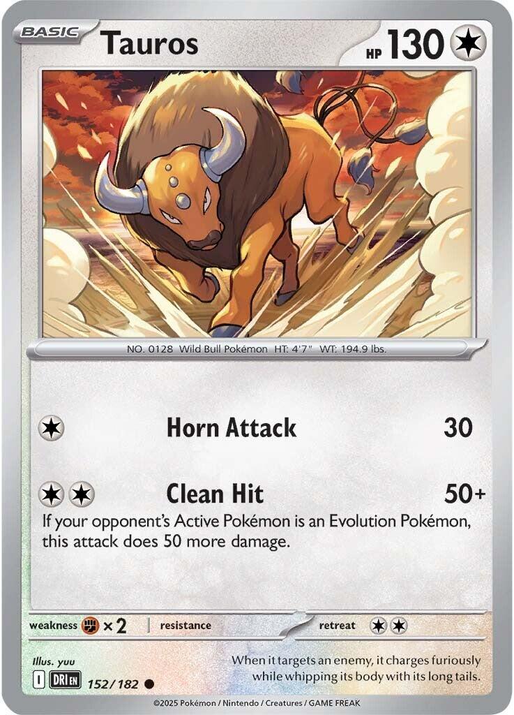 Tauros (152/182) [Scarlet & Violet: Destined Rivals] | Enigma On Main