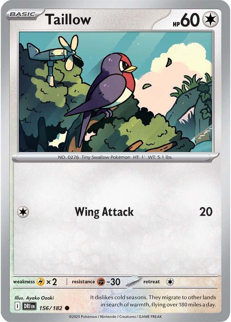 Taillow (156/182) [Scarlet & Violet: Destined Rivals] | Enigma On Main