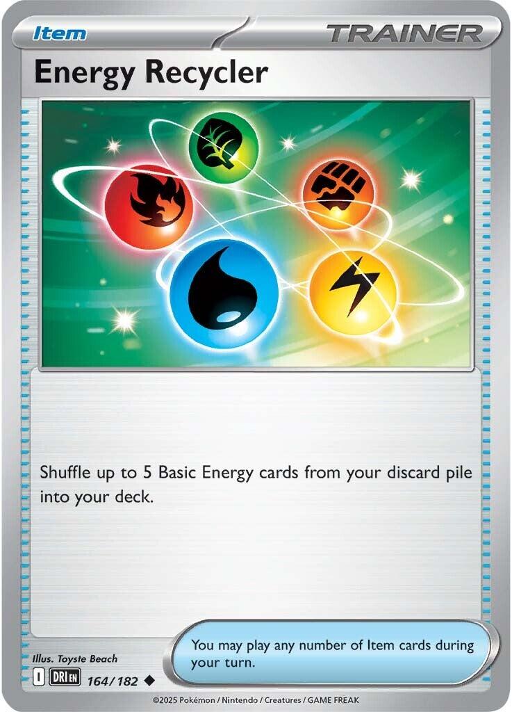 Energy Recycler (164/182) [Scarlet & Violet: Destined Rivals] | Enigma On Main