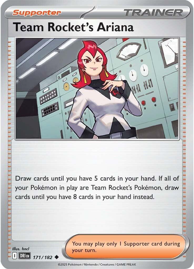 Team Rocket's Ariana (171/182) [Scarlet & Violet: Destined Rivals] | Enigma On Main